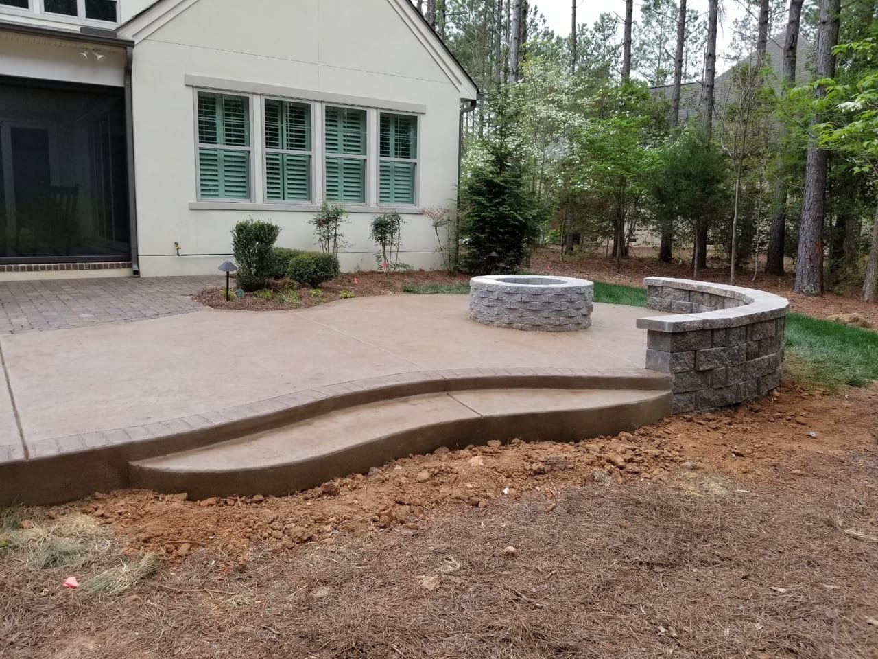 completed work for a recent customer